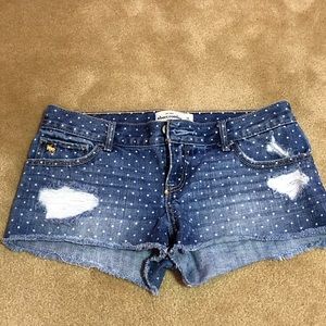 Abercrombie jean shorts